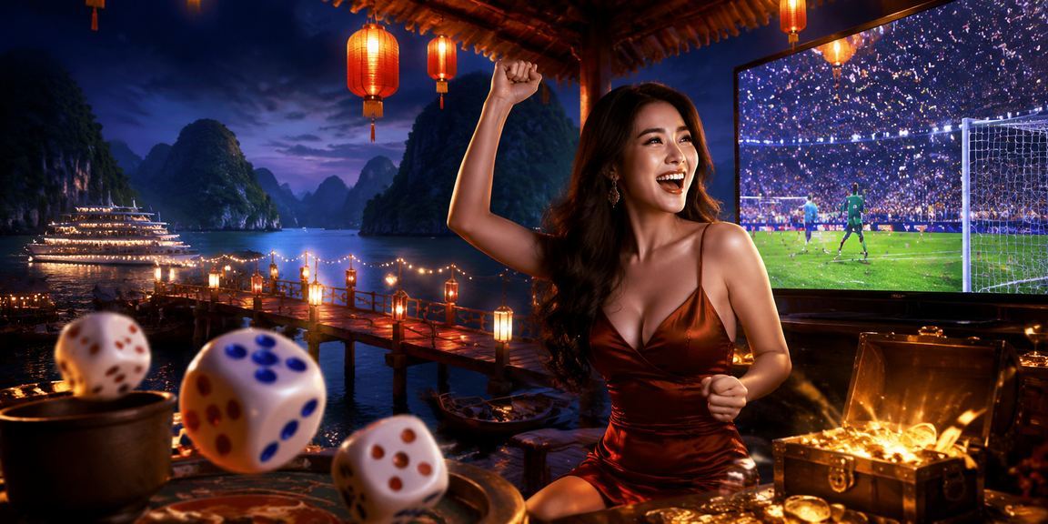 Người chơi tham gia Tài Xỉu trực tuyến tại Hạ Long về đêm