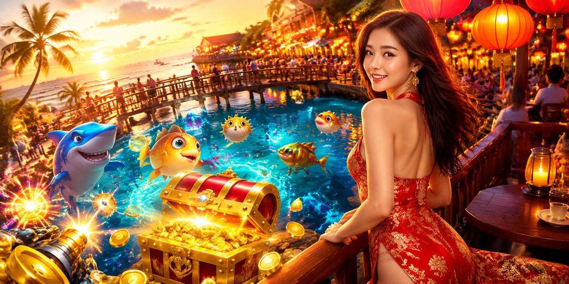 Người chơi Bắn Cá trực tuyến tại Hội An thưởng thức trò chơi cùng tách cà phê